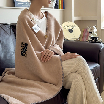 Šalies pledas iš poliesterio, 500–799 g, vientisa spalva, lengvas prabangos stilius, visoms sezonoms