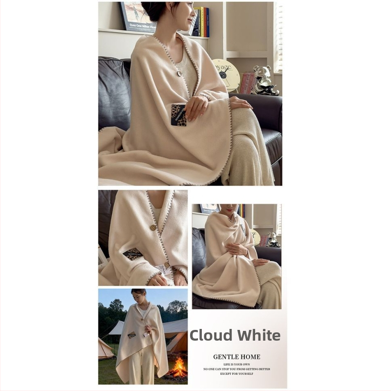 Šalies pledas iš poliesterio, 500–799 g, vientisa spalva, lengvas prabangos stilius, visoms sezonoms