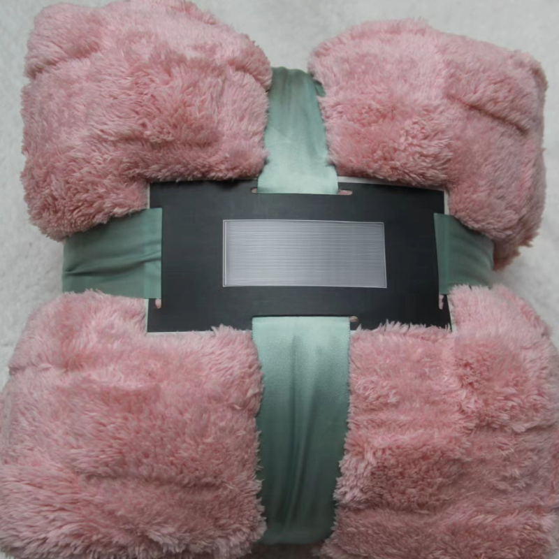 Plišasta deka za ured i kauč s geometrijskim uzorkom, sve sezone, nordijski stil