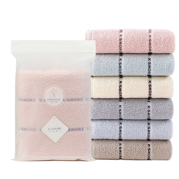 Ručnik za lice od 100% pamuka, mekan i upijajući; 32S vlakno; obšit, jacquard tkanina; težina 80–100 g; Marka: King Shore