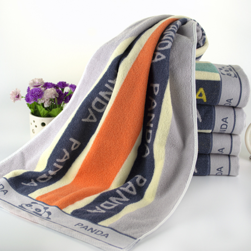 Pamuk Jacquard ručnik – 32 niti, apsorpcijski ručnik za trening i plivanje, 140–170 g, prilagodljiv