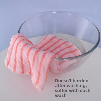 Viis korallfliisi käterätiku komplekt näole ja kätele — imav, kiuduvaba, kiiresti kuivavad, 70 g