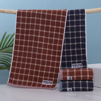 Pamukani Jacquard ručnik za lice za odrasle, 16 komada, 100–120 g