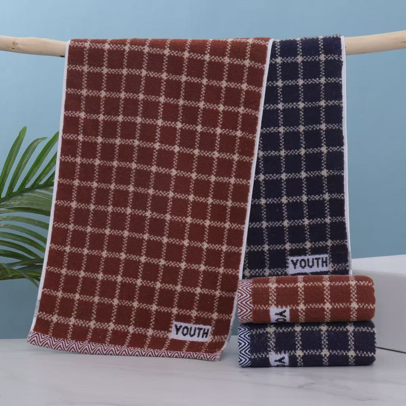 Pamukani Jacquard ručnik za lice za odrasle, 16 komada, 100–120 g