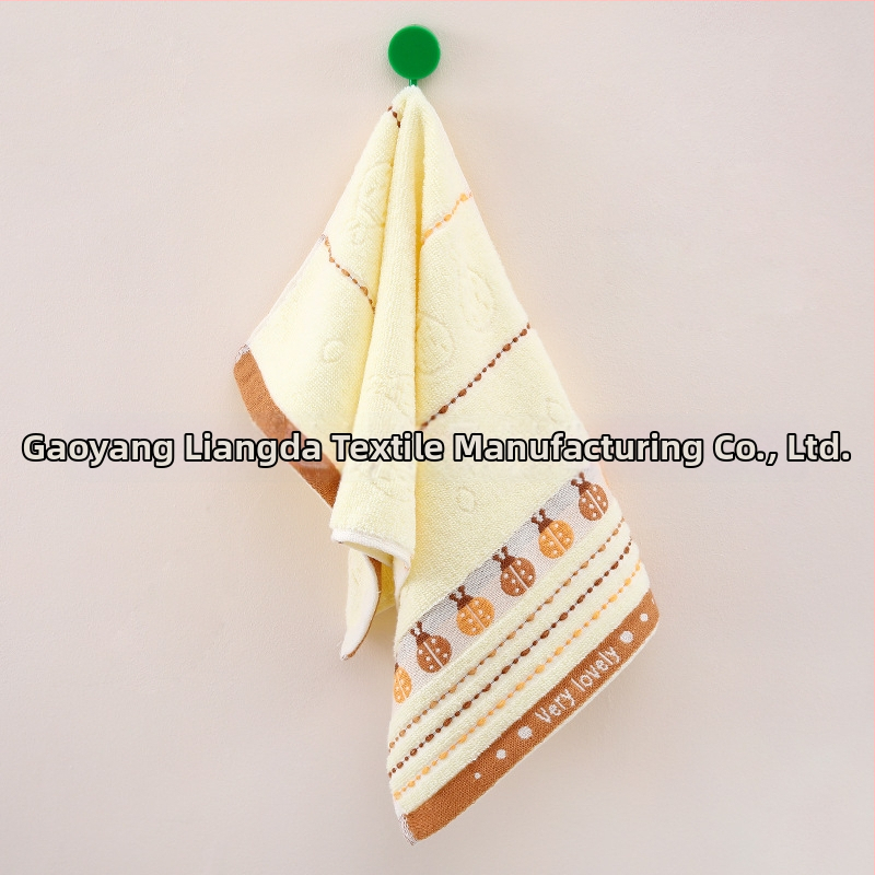 Laste puuvillane rätik, džakardkangas, 60 g, kohandamine saadaval, toetab üksikuid tellimusi