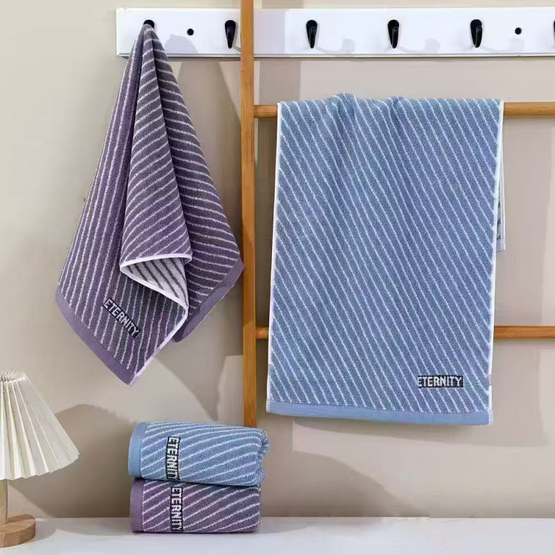 Dumeier Prosop din bumbac Jacquard, 120–140 g, 32 fire pe o parte, 16 fire pe cealaltă
