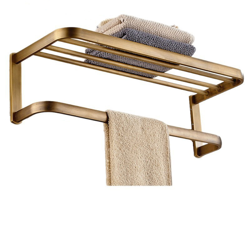 Dvieļu plaukts ar režģa grozu, antīka pārklājums, Eiropas stils, vien-slāņu/dvslāņu, Saiyue