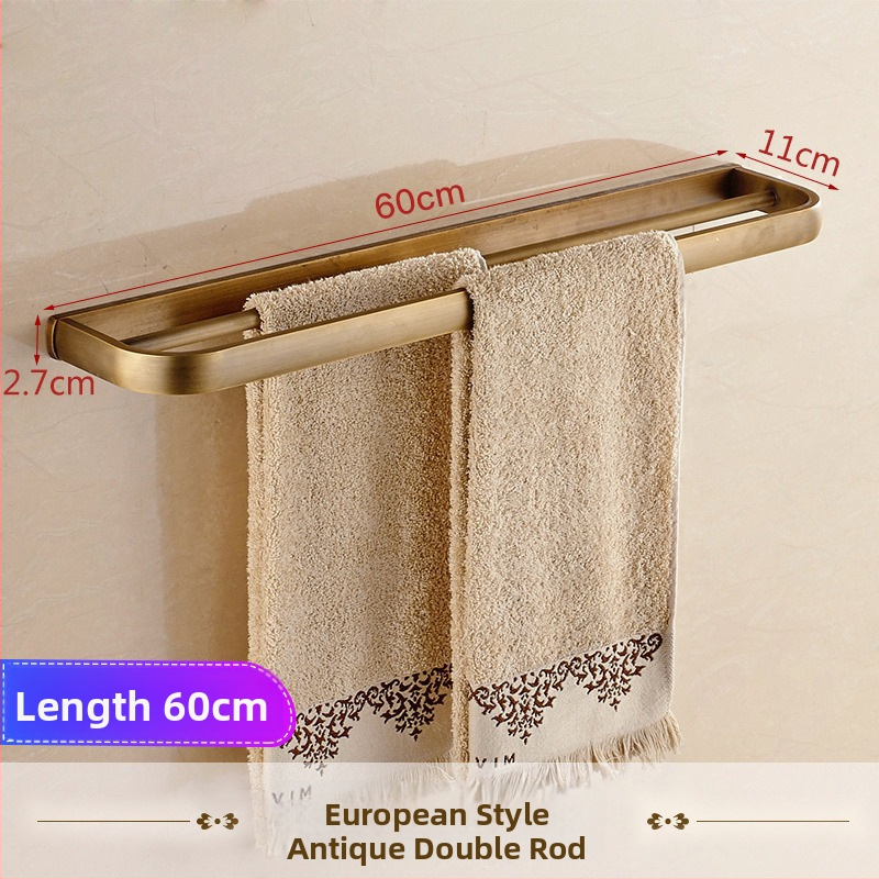 Dvieļu plaukts ar režģa grozu, antīka pārklājums, Eiropas stils, vien-slāņu/dvslāņu, Saiyue