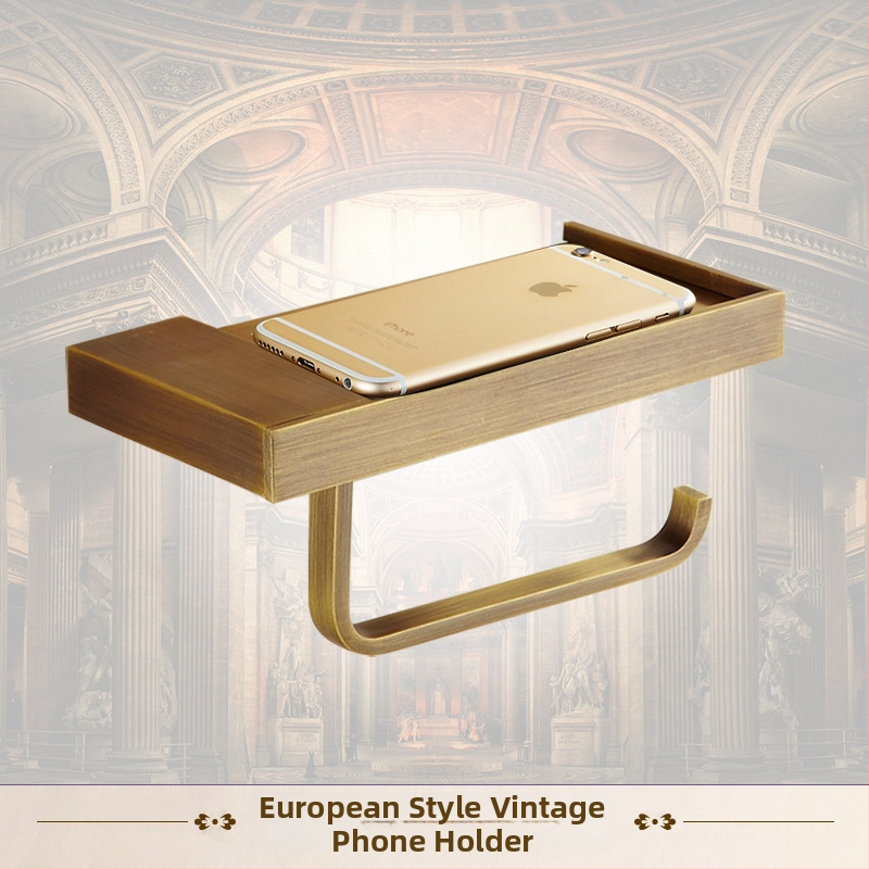 Dvieļu plaukts ar režģa grozu, antīka pārklājums, Eiropas stils, vien-slāņu/dvslāņu, Saiyue