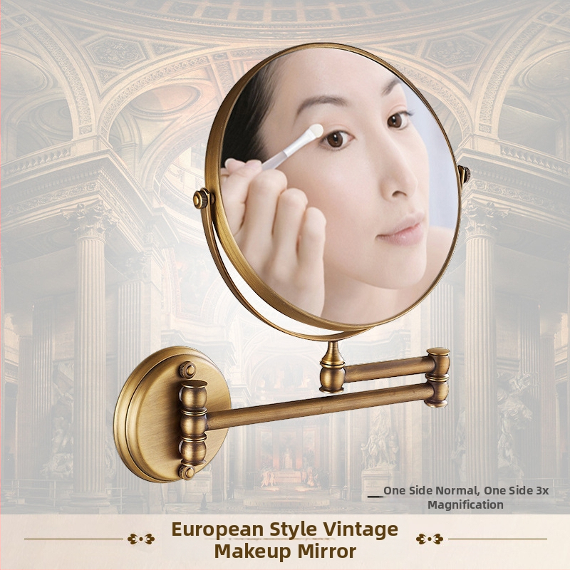 Dvieļu plaukts ar režģa grozu, antīka pārklājums, Eiropas stils, vien-slāņu/dvslāņu, Saiyue