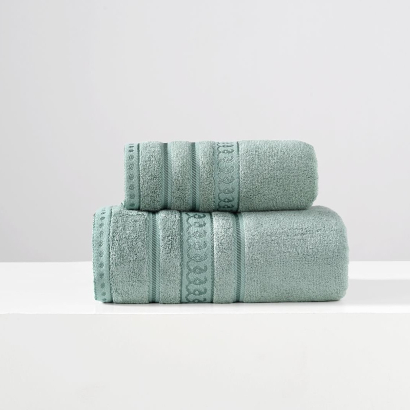 Set prosoape de baie din fibre de bambus: prosop de corp și prosop de față, gros, moale și absorbant, prietenos cu pielea, țesătură simplă, 100 g, fir 32s, personalizare disponibilă