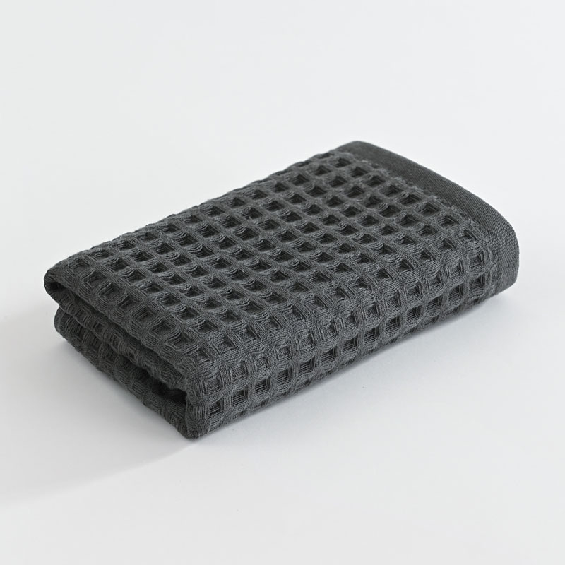 Pamukani kupaoni ručnik klase A s uzorkom waffles honeycomb, 32s vlakna, jacquard/obična tkanina, težina 50–80 g, prilagodljiv
