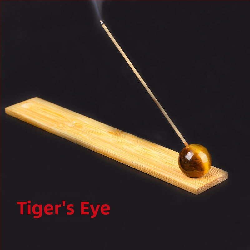 Smilkalų laikiklis iš natūralaus kristalo, kvadratinės formos, lėkštė su kristalo įdėklu, šiuolaikinis minimalistinis dizainas