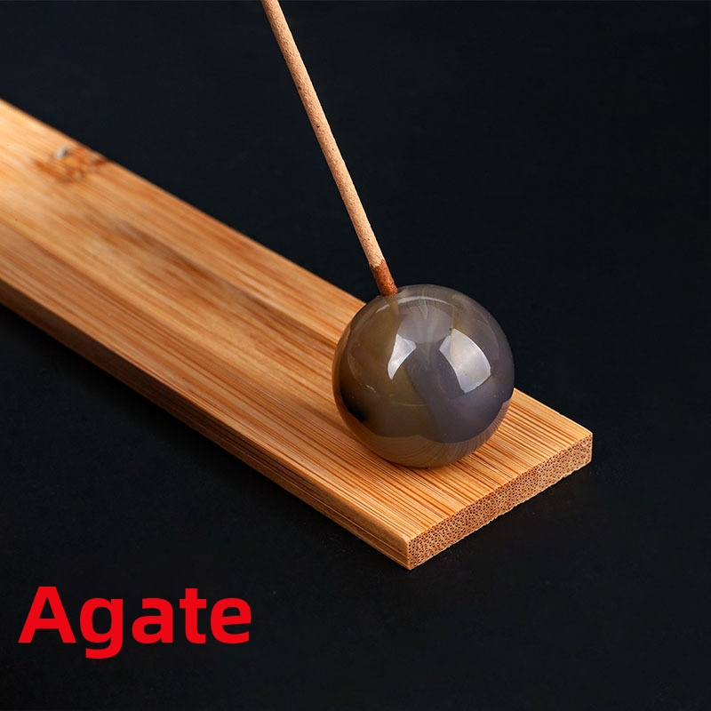 Smilkalų laikiklis iš natūralaus kristalo, kvadratinės formos, lėkštė su kristalo įdėklu, šiuolaikinis minimalistinis dizainas