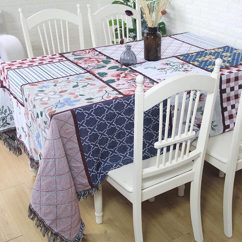 Pamučna deka za kampiranje, boemski stil jacquard, za četiri sezone, težina 800–999 g