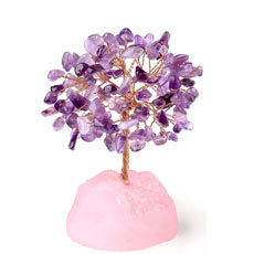 Arbore de cristal de ametist, ornament decorativ din piatră naturală, origine: Donghai County, Lianyungang