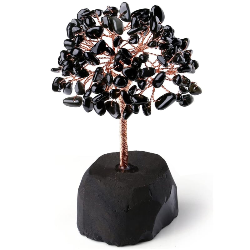 Arbore de cristal de ametist, ornament decorativ din piatră naturală, origine: Donghai County, Lianyungang