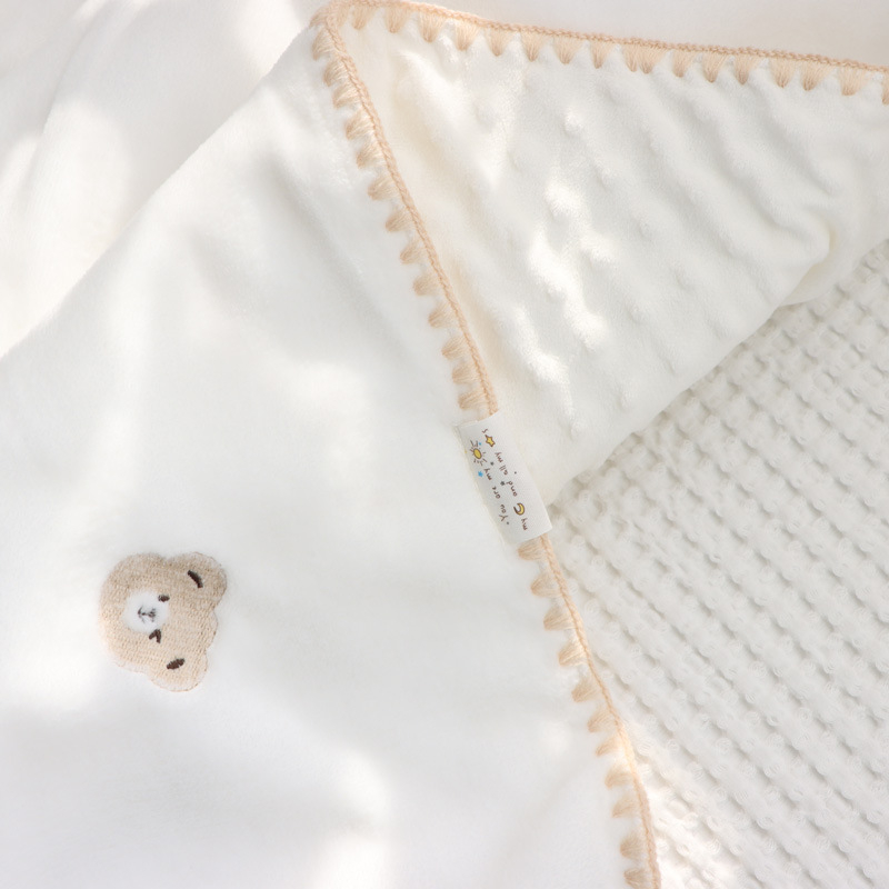 Pătură Velvet lapte, fibre poliester, 1000–1500 g, patru anotimpuri, model 20799288158