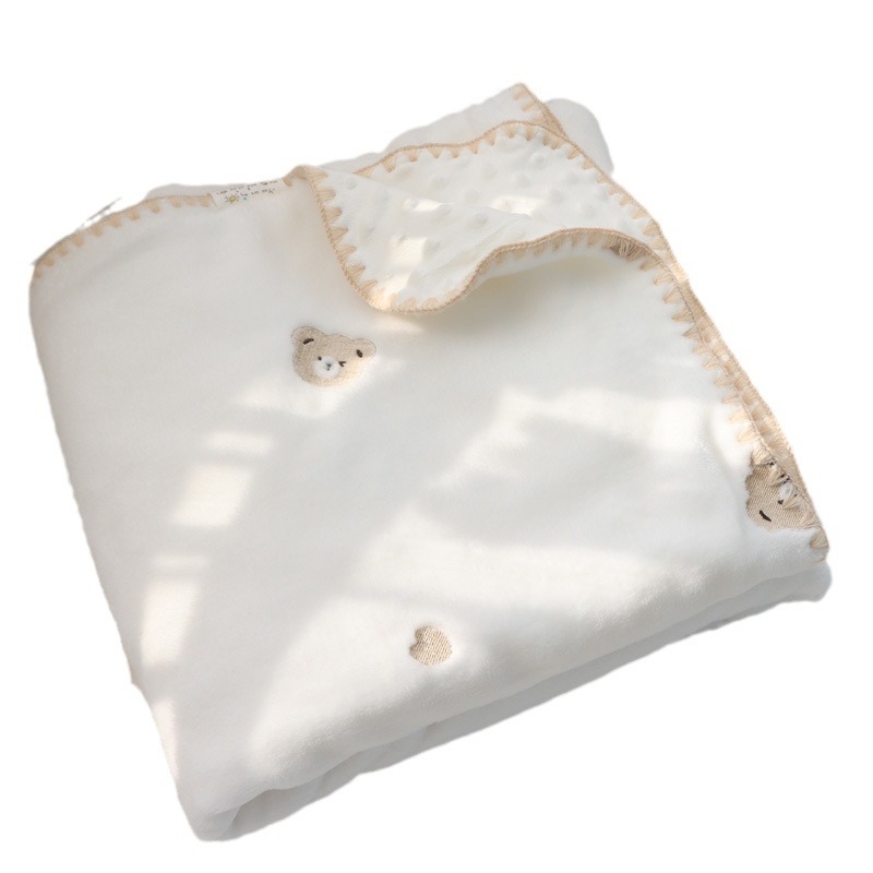 Pătură Velvet lapte, fibre poliester, 1000–1500 g, patru anotimpuri, model 20799288158