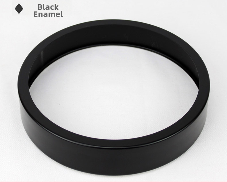 Кръгъл метален корпус за стенен часовник, кварцов ход, златист алуминиев обков (рамка), преден капак, опаковка 48 бр.