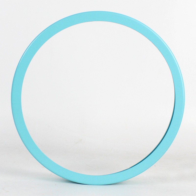 Кръгъл метален корпус за стенен часовник, кварцов ход, златист алуминиев обков (рамка), преден капак, опаковка 48 бр.