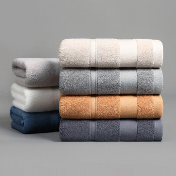 Set prosoape de baie – 100% bumbac, absorbant, gros, 380 g, Unisex