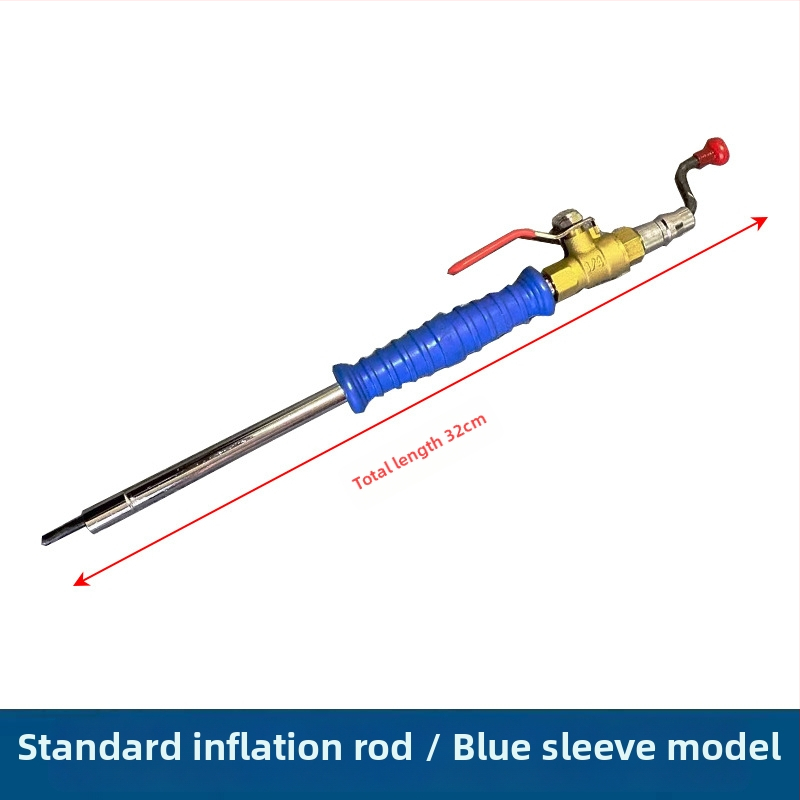 Riepu uzpūšanas rokturis ar manometru automobiļiem, smagajiem kravas automobiļiem un būvtehnika — Xin Hao Wang, Metāls