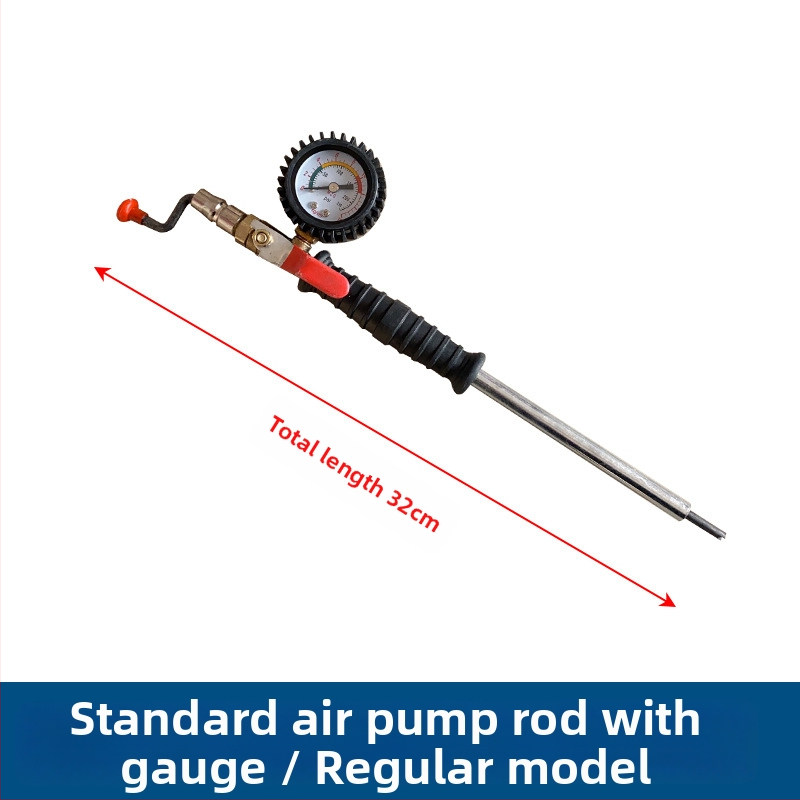 Riepu uzpūšanas rokturis ar manometru automobiļiem, smagajiem kravas automobiļiem un būvtehnika — Xin Hao Wang, Metāls