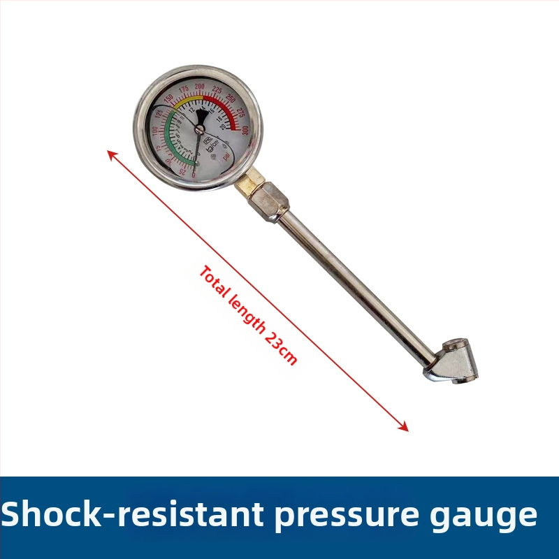 Riepu uzpūšanas rokturis ar manometru automobiļiem, smagajiem kravas automobiļiem un būvtehnika — Xin Hao Wang, Metāls