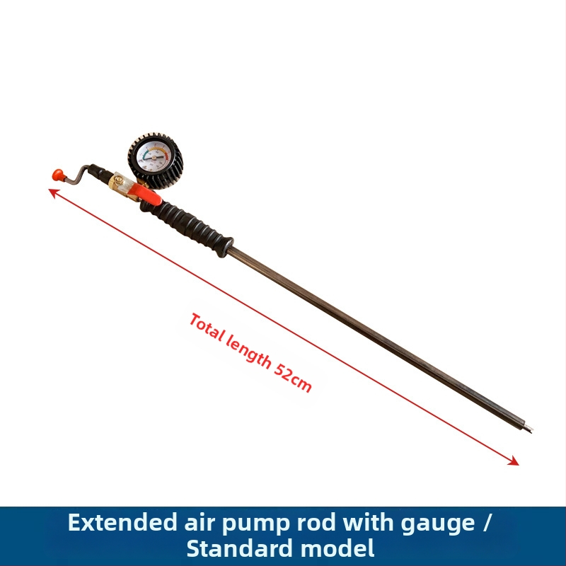 Riepu uzpūšanas rokturis ar manometru automobiļiem, smagajiem kravas automobiļiem un būvtehnika — Xin Hao Wang, Metāls