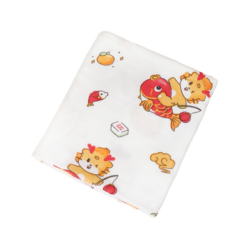 Dječja zavinovačka od bambusovih vlakana, jednostavno tkanje, 120–140 g, Cartoon stil, marka Good month