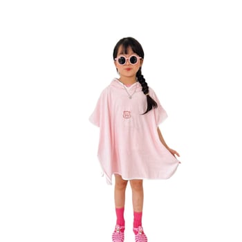 Sesame Biscuits Prosop de baie pentru copii cu glugă — bumbac de lungă durată; 300–400 g; broderie, cusut, țesătură simplă