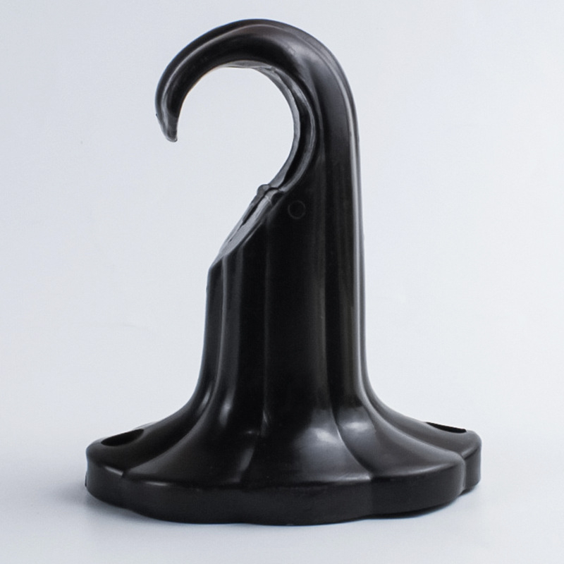 Universālais aizkaru stieņa stiprinājums — PP plastmasa, sienas stiprinājums, piemērots aizkariem, moderns minimālisma stils