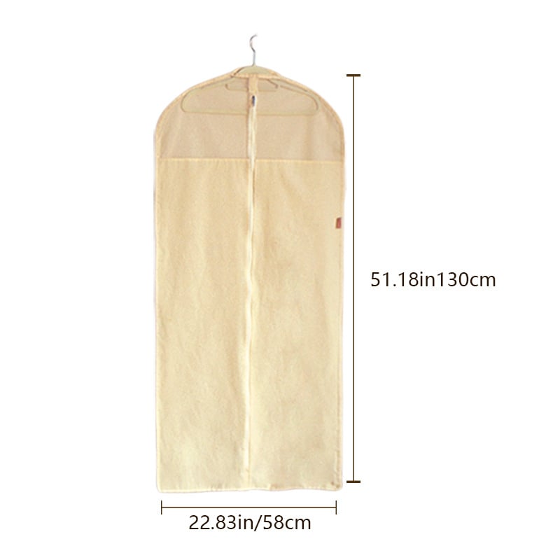 Κάλυμμα σκόνης ρούχων, παχύ καθαρό βαμβάκι, αναπνεύσιμο, ιαπωνικού στυλ, ανθεκτικό στην υγρασία για ντουλάπα