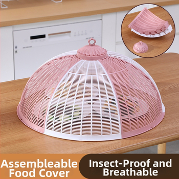 Daržovių ir maisto dangtis, kvėpuojantis, plastiko medžiaga, dulkių ir kenkėjų atsparus, šiuolaikiško minimalistinio dizaino, pristatytas 2025 metais