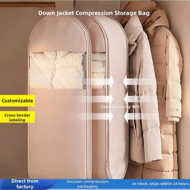 Κάλυμμα Ρούχων από Oxford Ύφασμα, Αδιάβροχο και Αντοχή στην Υγρασία, Συσκευασία Αποθήκευσης (Ταξίδια/Υπνοδωμάτιο)