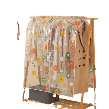 Κάλυμμα ρούχων από πλαστικό κατά της σκόνης – Απλό κινεζικού ύφους, για ταξίδια, προστασία από σκόνη