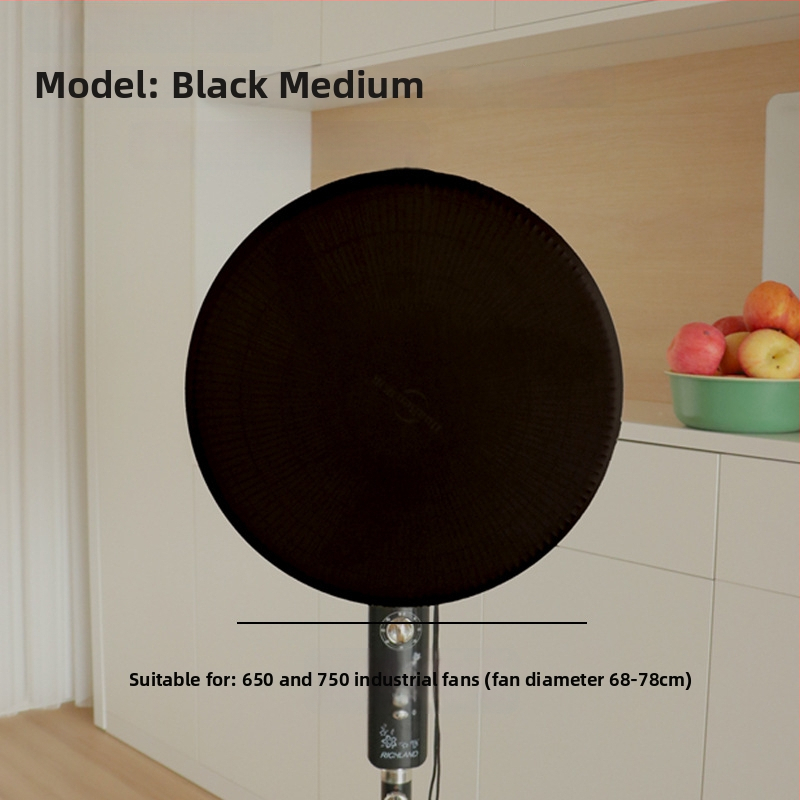 Kaixiu elastinis ventiliatoriaus gaubtas — dulkių apsauga stovintiems ir sieniniams ventiliatoriams, medžiaga milk silk, 2024 leidimas, pakuotėje 100 vnt