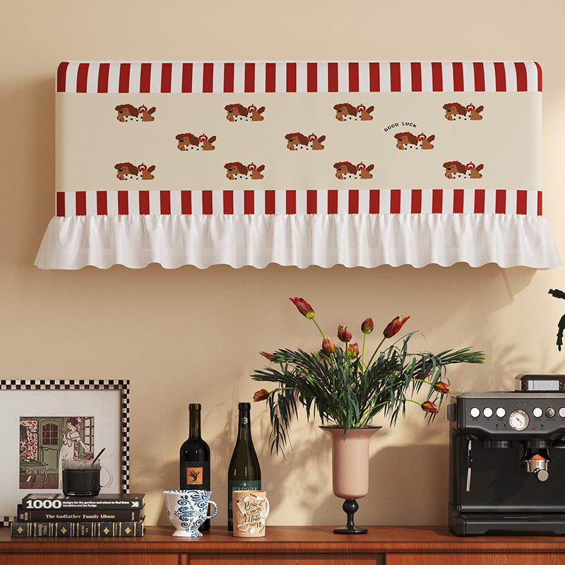 Калъф за климатик – анимационен стил, полиестер, персонализация налична, Марка: Little White Mouse Home Decor