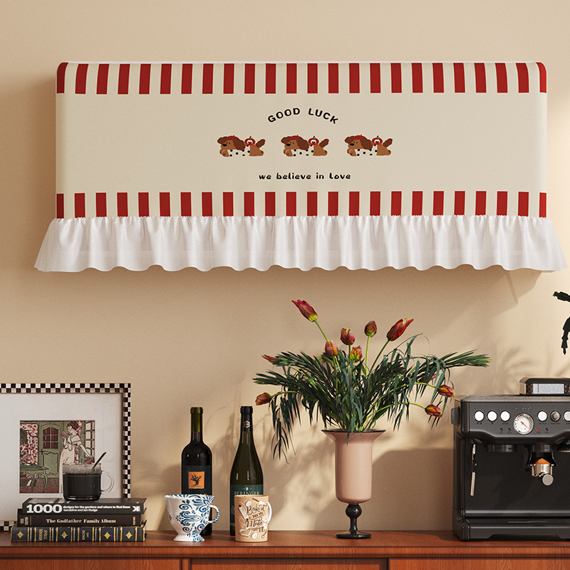 Калъф за климатик – анимационен стил, полиестер, персонализация налична, Марка: Little White Mouse Home Decor