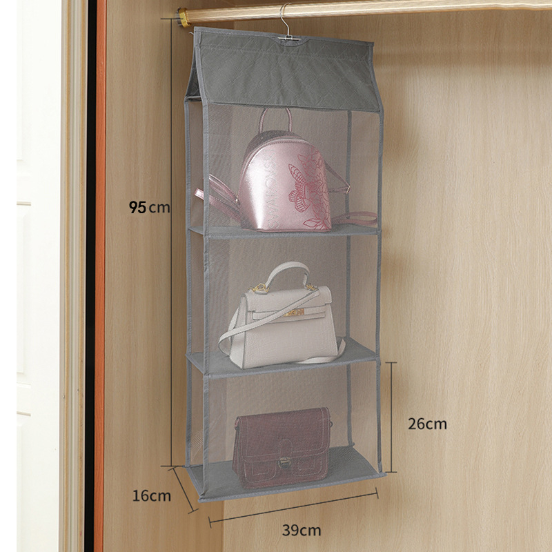 Κρεμάστρα αποθήκευσης, πολλαπλών επιπέδων, μη υφασμένο ύφασμα, μοντέλο Q-95, απλός και μοντέρνος τρισδιάστατος σχεδιασμός, αποθήκευση υπνοδωματίου