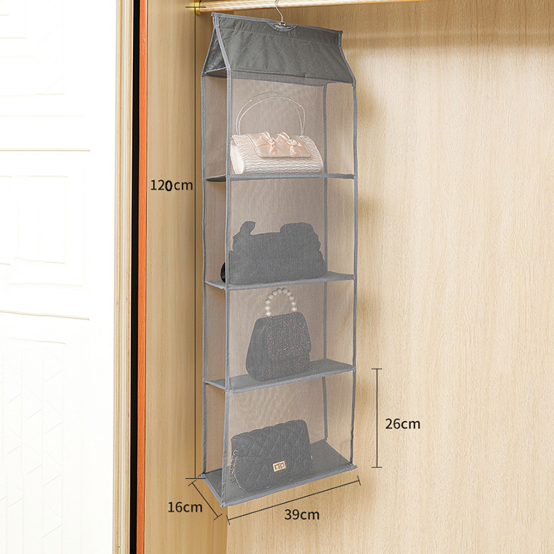 Κρεμάστρα αποθήκευσης, πολλαπλών επιπέδων, μη υφασμένο ύφασμα, μοντέλο Q-95, απλός και μοντέρνος τρισδιάστατος σχεδιασμός, αποθήκευση υπνοδωματίου