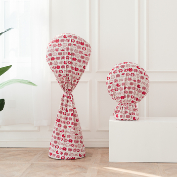 Ventiliatoriaus gaubtas – dulkėms atsparus audinys; 100% audinys; Modernus minimalistinis stilius; Tinka staliniams ir grindiniams ventiliatoriams