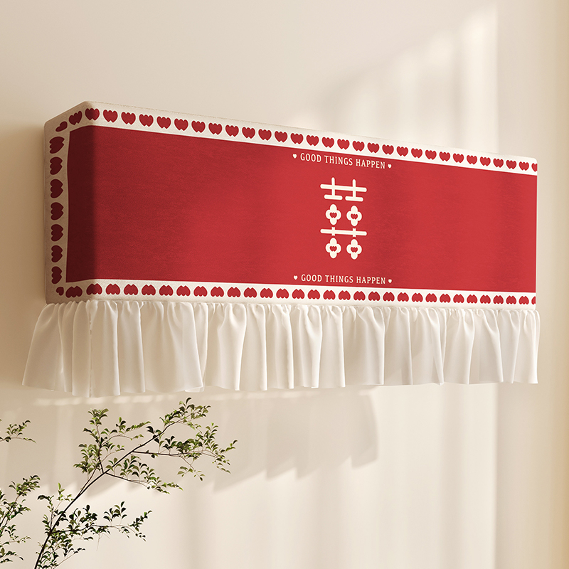 Oro kondicionieriaus dulkių gaubtas, universalus, naujo kiniško stiliaus, dvigubos sėkmės motyvas, be pritaikymo