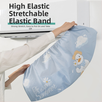 Ke Chen PEVA oro kondicionieriaus gaubtas, dulkių atsparus, atsparus vandeniui, vidaus naudojimui, tinka 1–1.5 HP