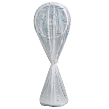 PEVA dulkių gaubtas ventiliatoriui, 3D dizainas, atsparus vandeniui, užtrauktukas, skirtas grindiniam ventiliatoriui