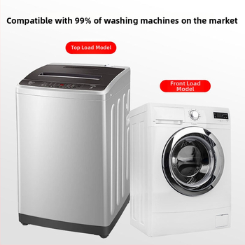 Skalbimo mašinos apsauginis dangtelis – poliesterio audinys, prekė Pinyun, pilnas dangos uždengimas, atsparus dulkėms, atsparus vandeniui, atsparus saulės spinduliams, su pritaikymo galimybe, šiuolaikiškas minimalistinis stilius