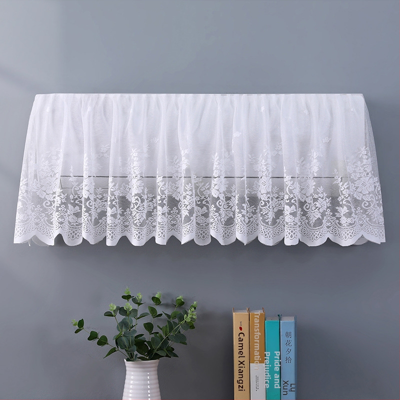 Kondicionieriaus dangtis, poliesteris, Jiaermei ženklas, šiuolaikiškai minimalistinis stilius, dulkių apsauga vidaus blokui