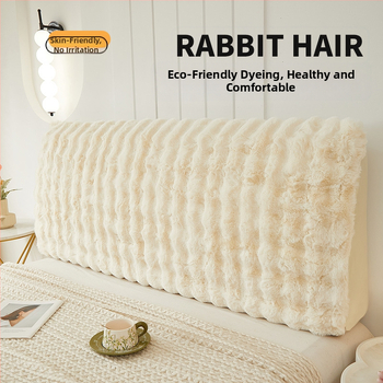 Xulai trumpas pūkuotas lovos šoninis užvalkalas — šiuolaikiškas minimalistinis stilius, dulkių gaudyklė/sofos dangtis