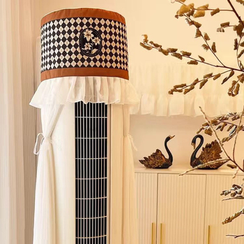 Oro kondicionieriaus užvalkalas – Sengji, fleece audinys, šiuolaikiškai minimalistinis stilius, be pritaikymo